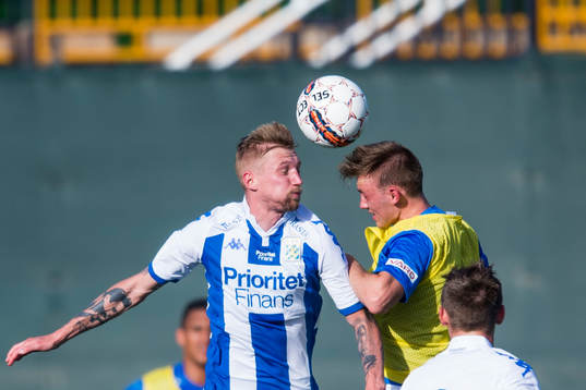 IFK Göteborgs Sebastian Eriksson och Moldes Fredrik