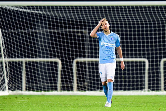 Malmö FFs Rasmus Bengtsson deppar