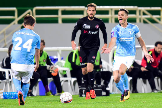 Malmö FFs Markus Rosenberg och Vidar Örn Kjartansson
