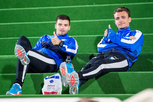Skadade Vladimir Rodic och Andreas Vindheim på läktaren