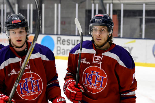 Helsingborgs Dennis Pegenius jublar