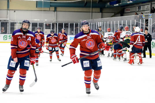 Helsingborgs Andreas Wingren och Nils Granberg deppar