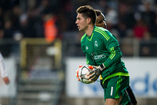 Real Madrids målvakt Luca Zidane