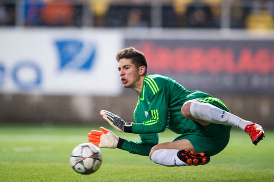 Real Madrids målvakt Luca Zidane