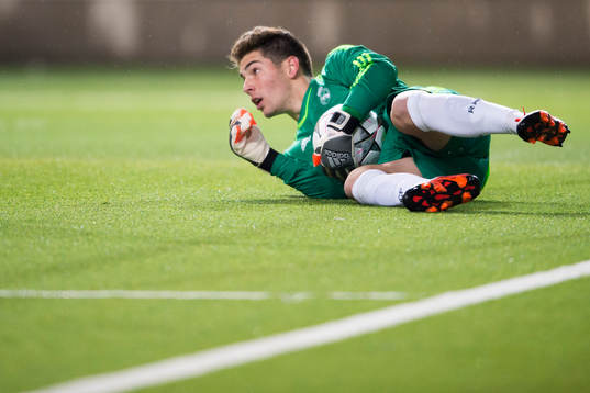 Real Madrids målvakt Luca Zidane