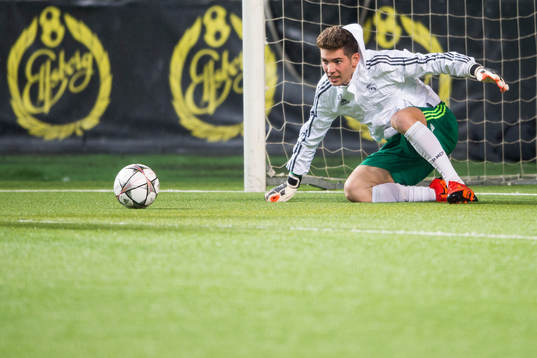 Real Madrids målvakt Luca Zidane