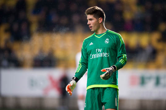 Real Madrids målvakt Luca Zidane
