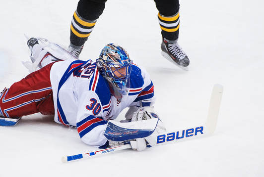 New Yorks målvakt Henrik Lundqvist