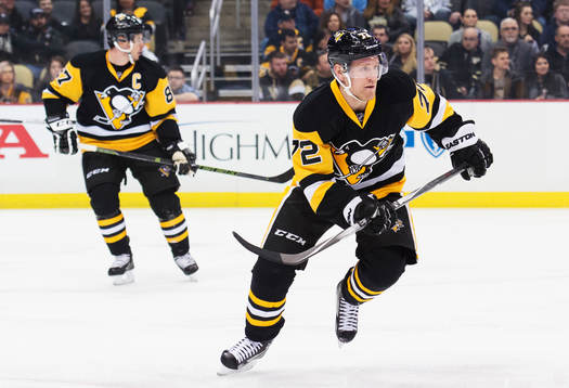 Pittsburghs Sidney Crosby och Patric Hörnqvist