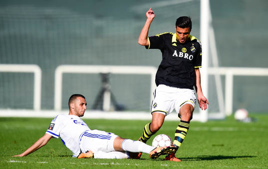 s Ahmed Yasin mot FCK:s Youssef Toutouh