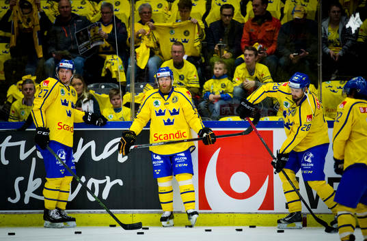 Sveriges Martin Lundberg och Linus Klasen