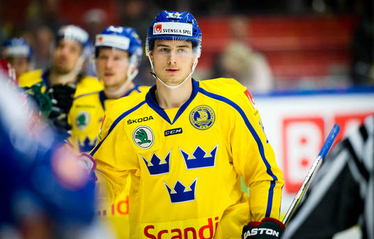 Sveriges Johan Sundström jublar