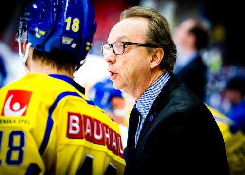 Sveriges förbundskapten Pär Mårts