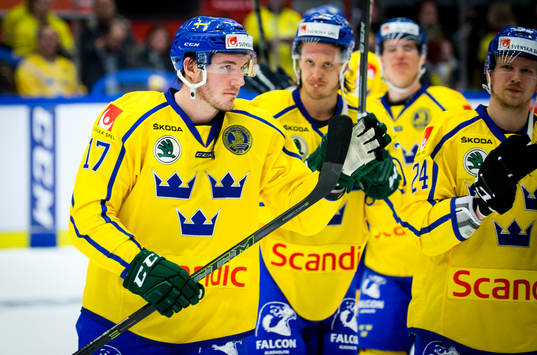 Sveriges John Persson jublar