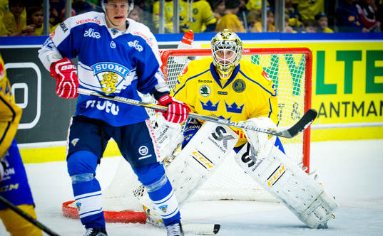 Sveriges målvakt Markus Svensson