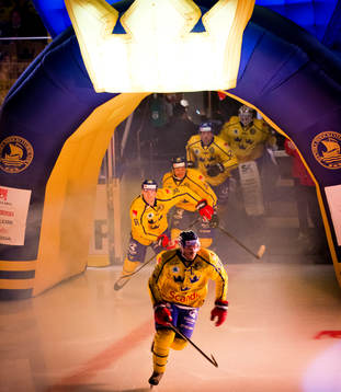 Sveriges Johan Sundström och Joel Lundqvist