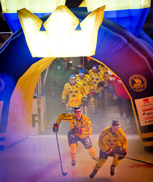 Sveriges Andreas Englund och Lucas Wallmark