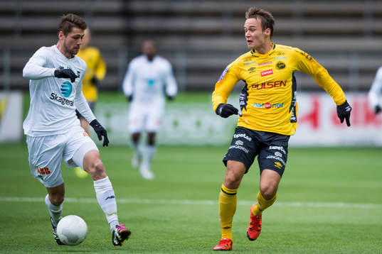 Elfsborgs Viktor Prodell och Odds Fredrik Semb