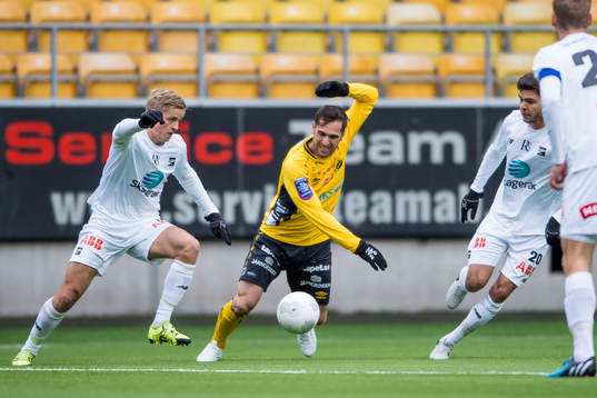 Odds Thomas Grogård (v) och Fredrik Jensen (h)