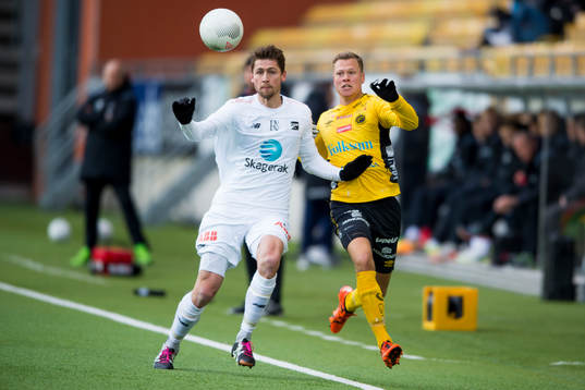 Odds Fredrik Semb och Elfsborgs Viktor Claesson
