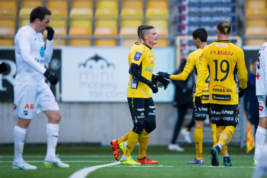 Elfsborgs Lasse Nilsson jublar