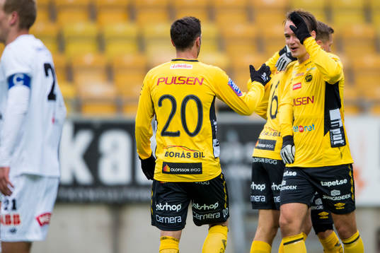 Elfsborgs Viktor Prodell jublar eftaratt gjort 2-0