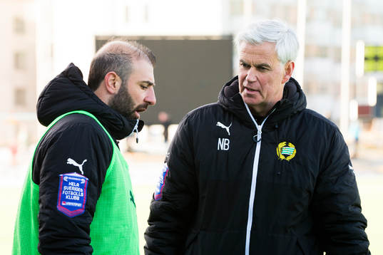 Hammarbys Kennedy Bakircioglu i samtal med Hammarbys