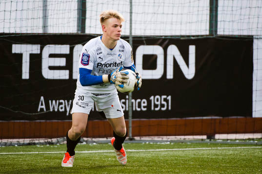 Halmstads målvakt Isak Pettersson