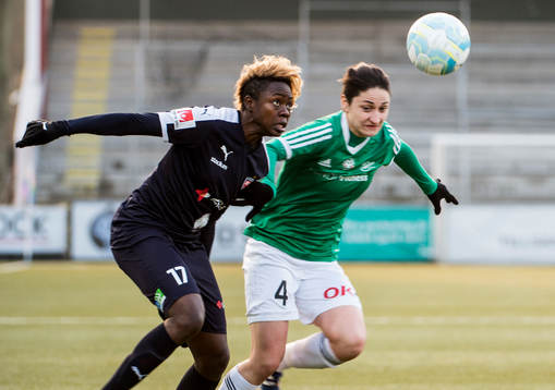 Rosengårds Gaëlle Enganamouit mot Fortuna Hjørrings