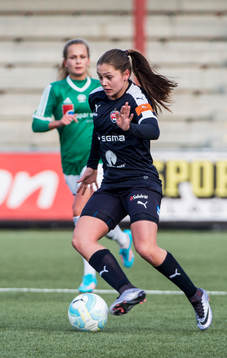 Rosengårds Lieke Martens mot Fortuna Hjørrings Frederikke