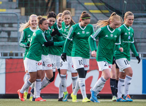 Fortuna Hjørrings spelare jublar