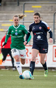 Fortuna Hjørrings Sarah Dyrehauge mot Rosengårds Jana
