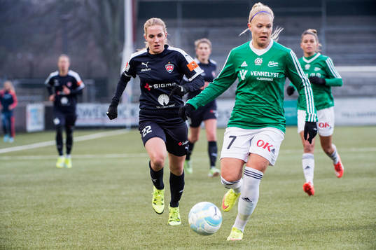 Rosengårds Hanna Persson mot Fortuna Hjørrings Line S.