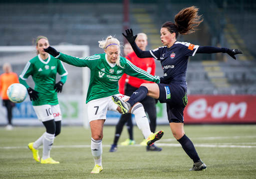 Rosengårds Sara Björk Gunnarsdottir mot Fortuna