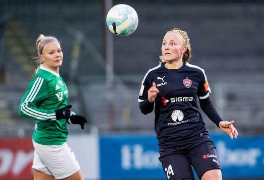Rosengårds Ebba Wieder mot Fortuna Hjørrings Line S.
