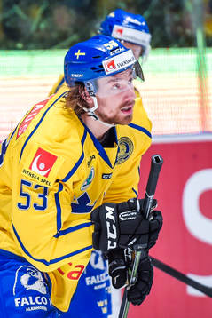 Sveriges Andreas Thuresson jublar