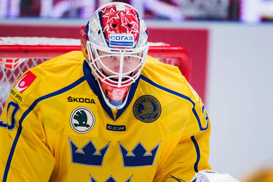 Sveriges målvakt Viktor Fasth