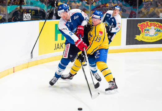 Finlands Ossi Louhivaara och Sveriges Patrik Zackrisson