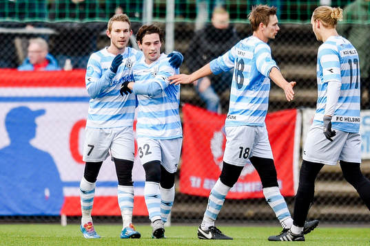 Helsingörs Anders Holst jublar