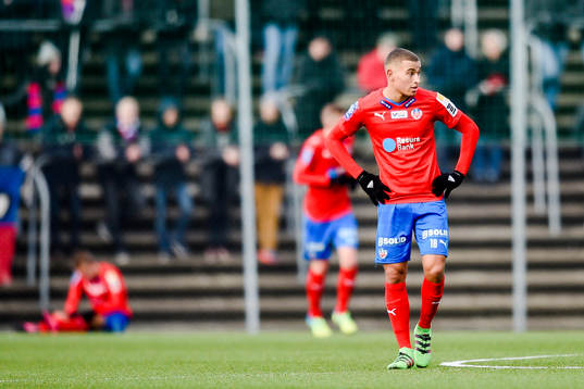 Helsingborgs Jordan Larsson deppar