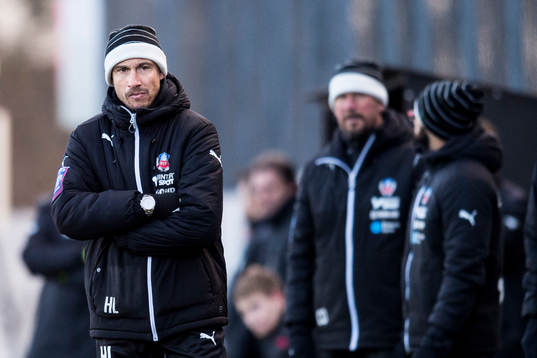 Helsingborgs manager Henrik Larsson