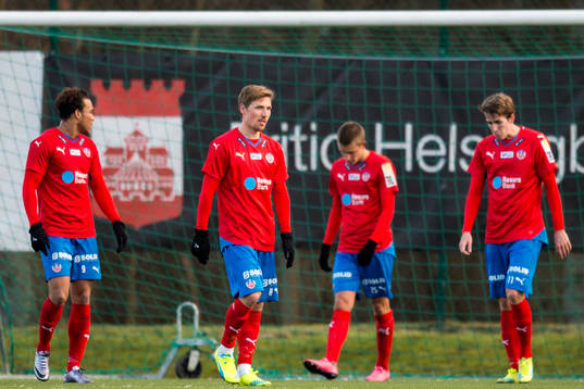 Helsingborgs Matthew Rusike, Martin Christensen, Felix