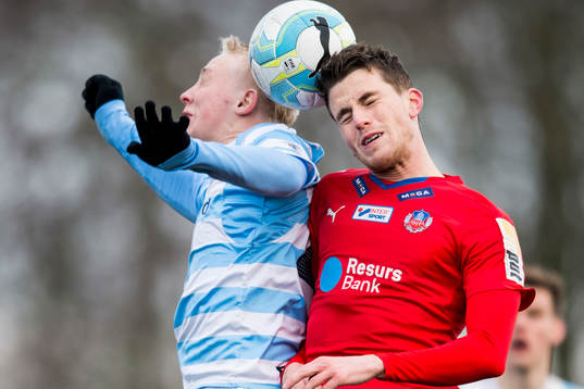 Helsingörs Mads Aaquist och Helsingborgs Jesper Björkman