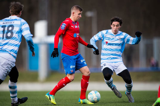 Helsingborgs Darijan Bojanić Helsingörs Philip