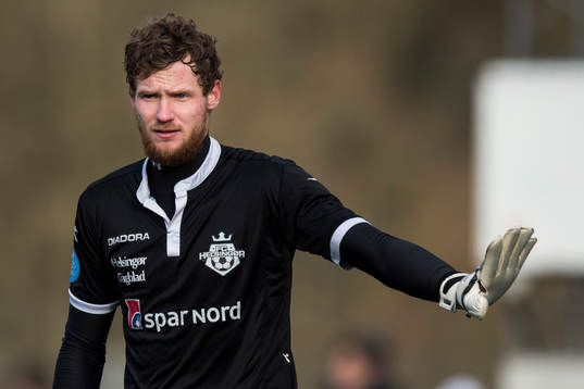 Helsingörs målvakt Mikkel Bruhn