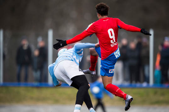 Helsingborgs Matthew Rusike sparkar Helsingörs Rasmus