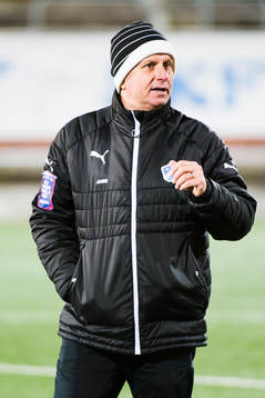 Halmstads  tränare Jan Jönsson