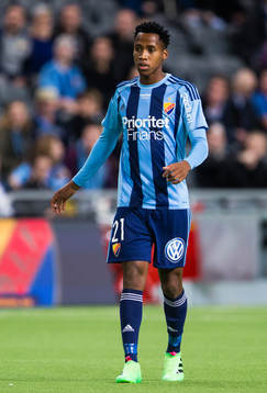 Djurgårdens Mihlali Mabhuti Mayambela