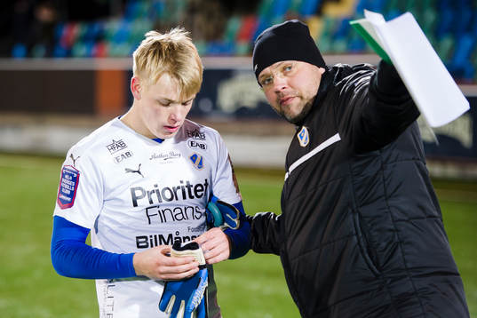 Halmstads assisterande tränare Andreas Jankevics