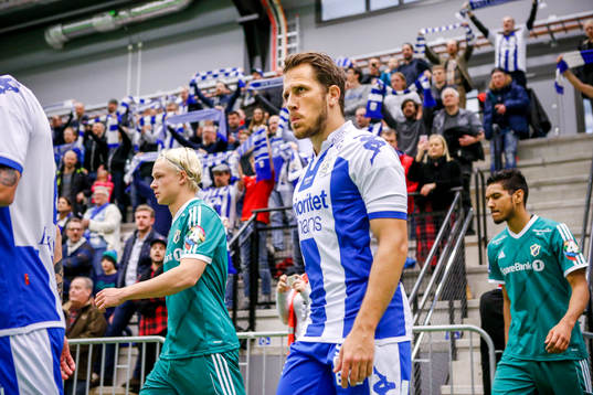 IFK Göteborgs Tobias Hysén före en träningsmatch i